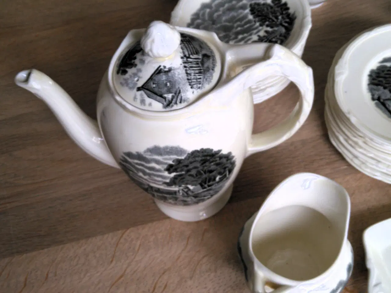 Billede 4 - Utroligt smukt kaffestel fra engelske Grindley.