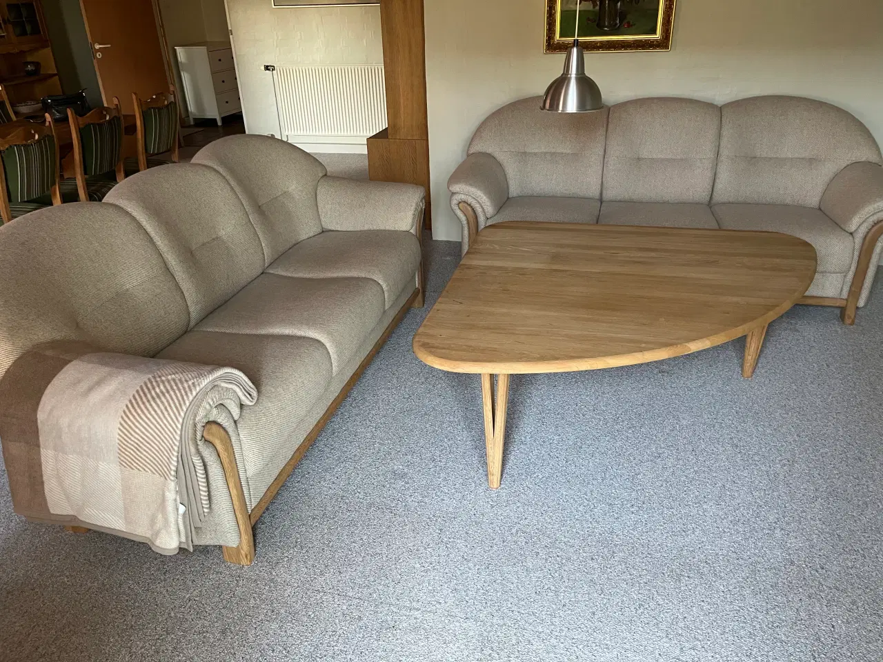 Billede 1 - Sofagruppe med sofabord