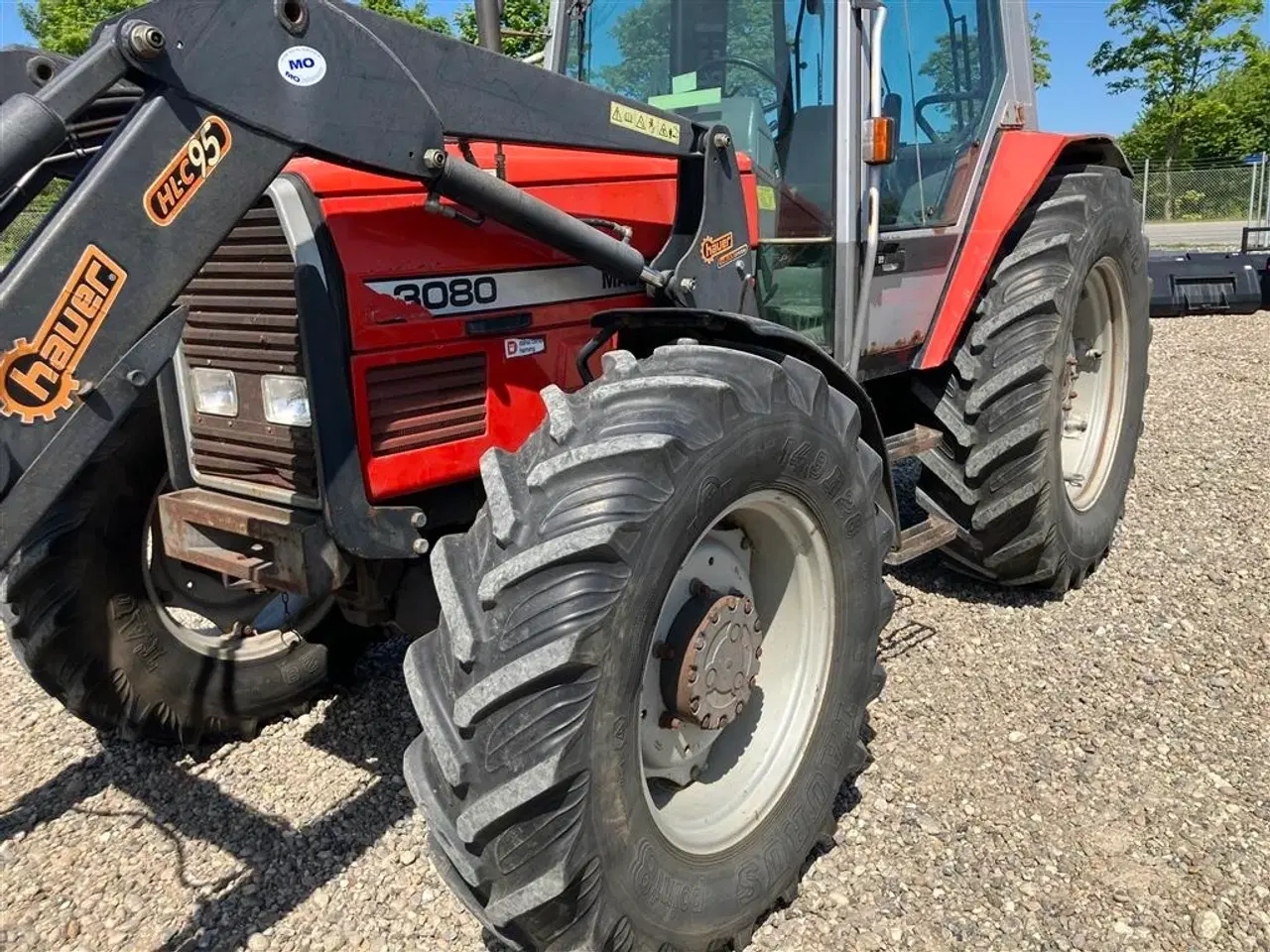 Billede 8 - Massey Ferguson 3080 4wd med Frontlæsser 40km/t
