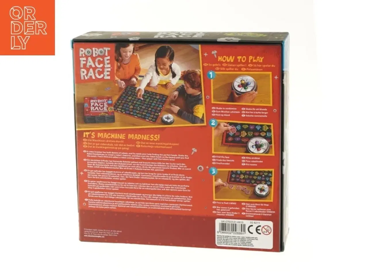 Billede 3 - Robot Face Race brætspil