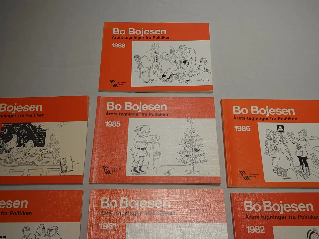 Billede 2 - Bo Bojesen: 10 stk årbøger fra år 1975-1988.