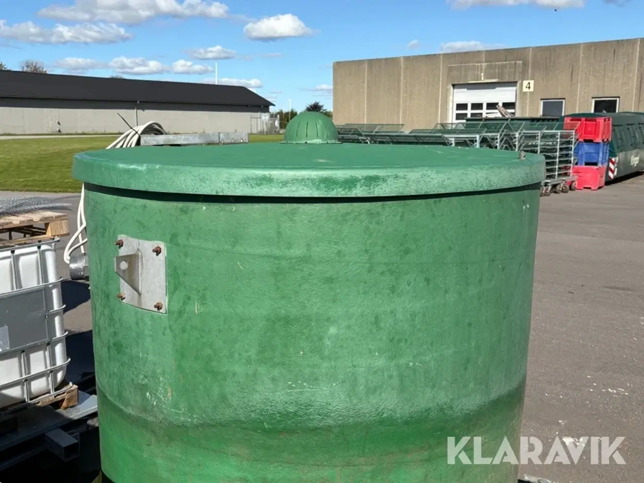 Billede 4 - Gyllebeholder med pumpe med tilhørende eltavle