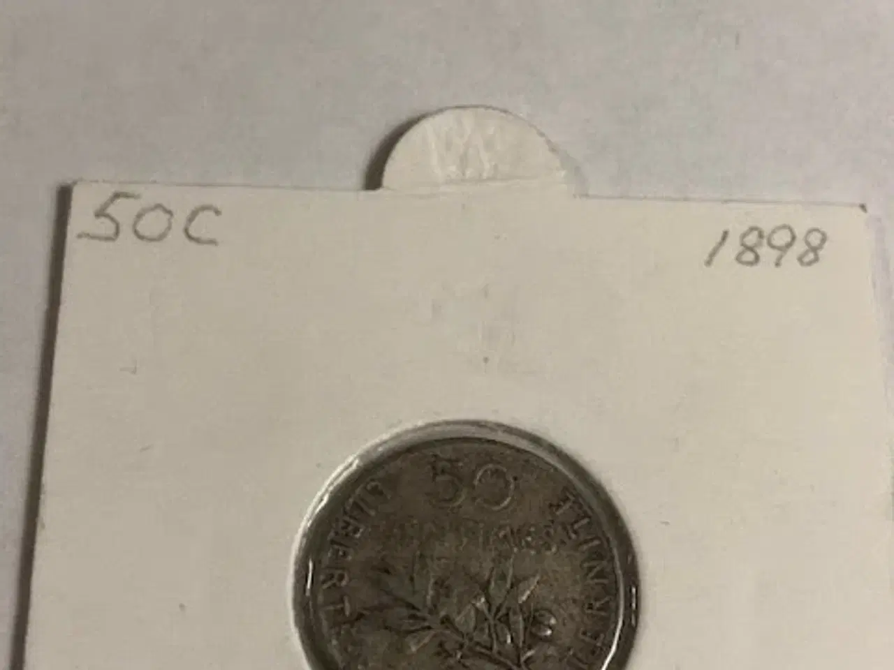 Billede 1 - 50 centimes 1898 France