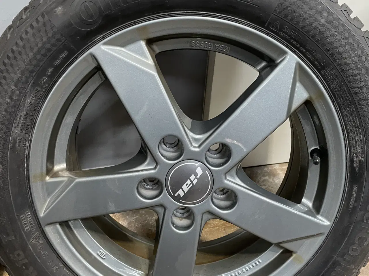 Billede 4 - Vw fælge 6,5x16 5x112 vinter 