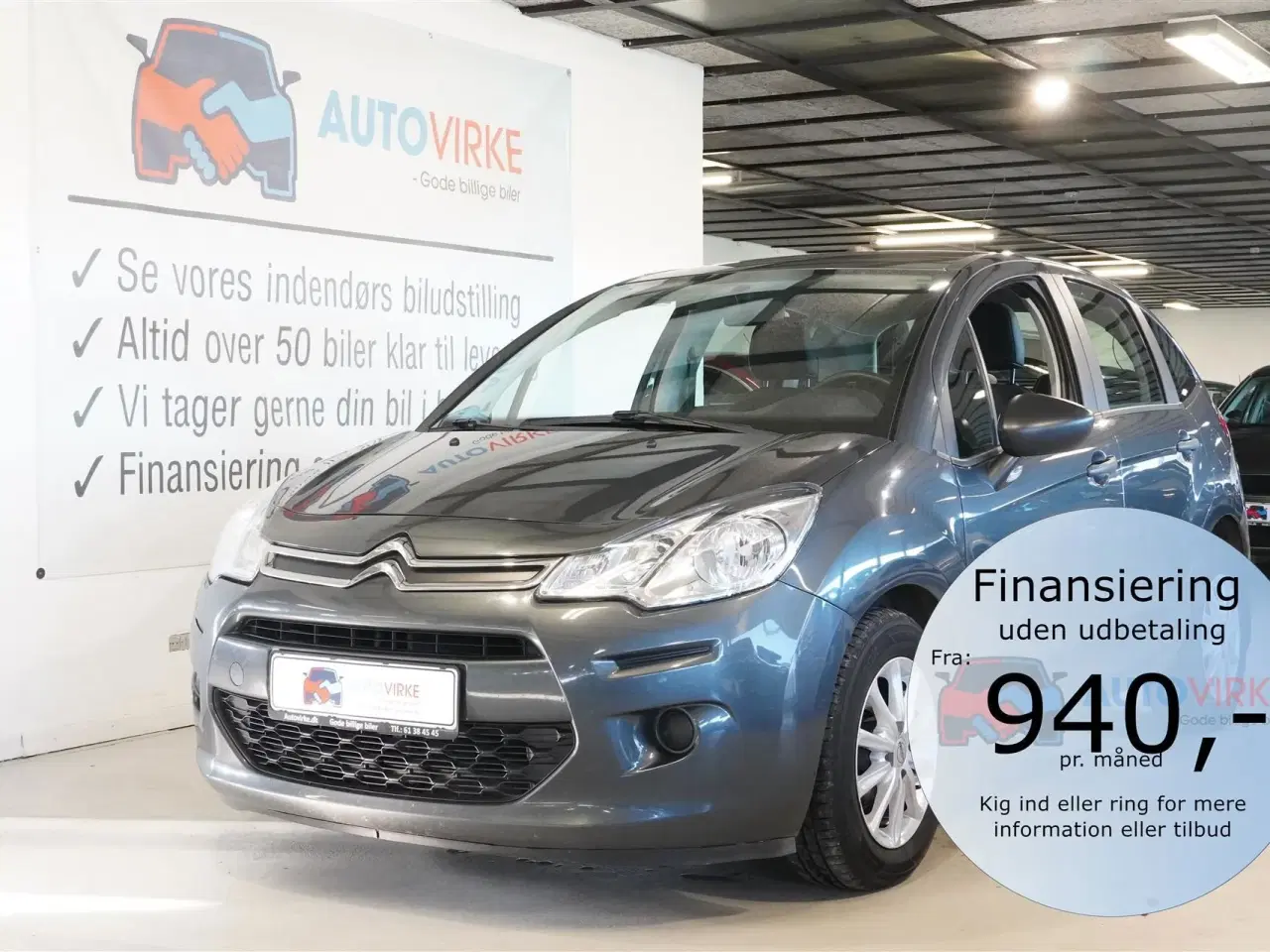 Billede 1 - Citroën C3 1,4 HDI Seduction 70HK 5d