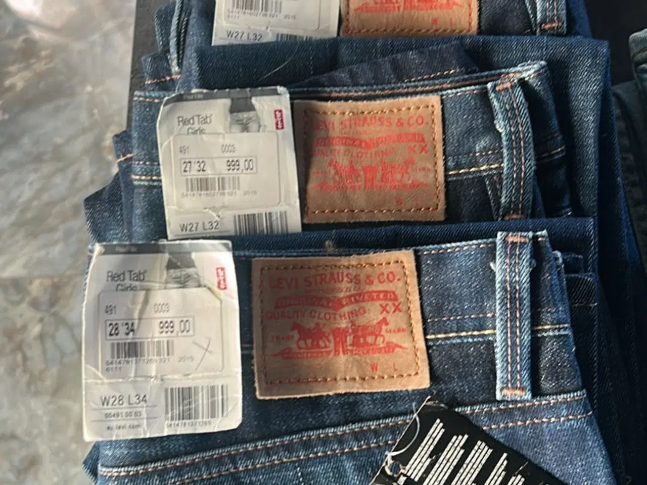 Billede 2 - Levis bukser til piger nye fra 90’erne