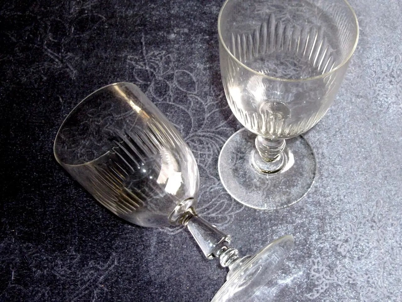 Billede 2 - Antikke Baccarat krystalglas