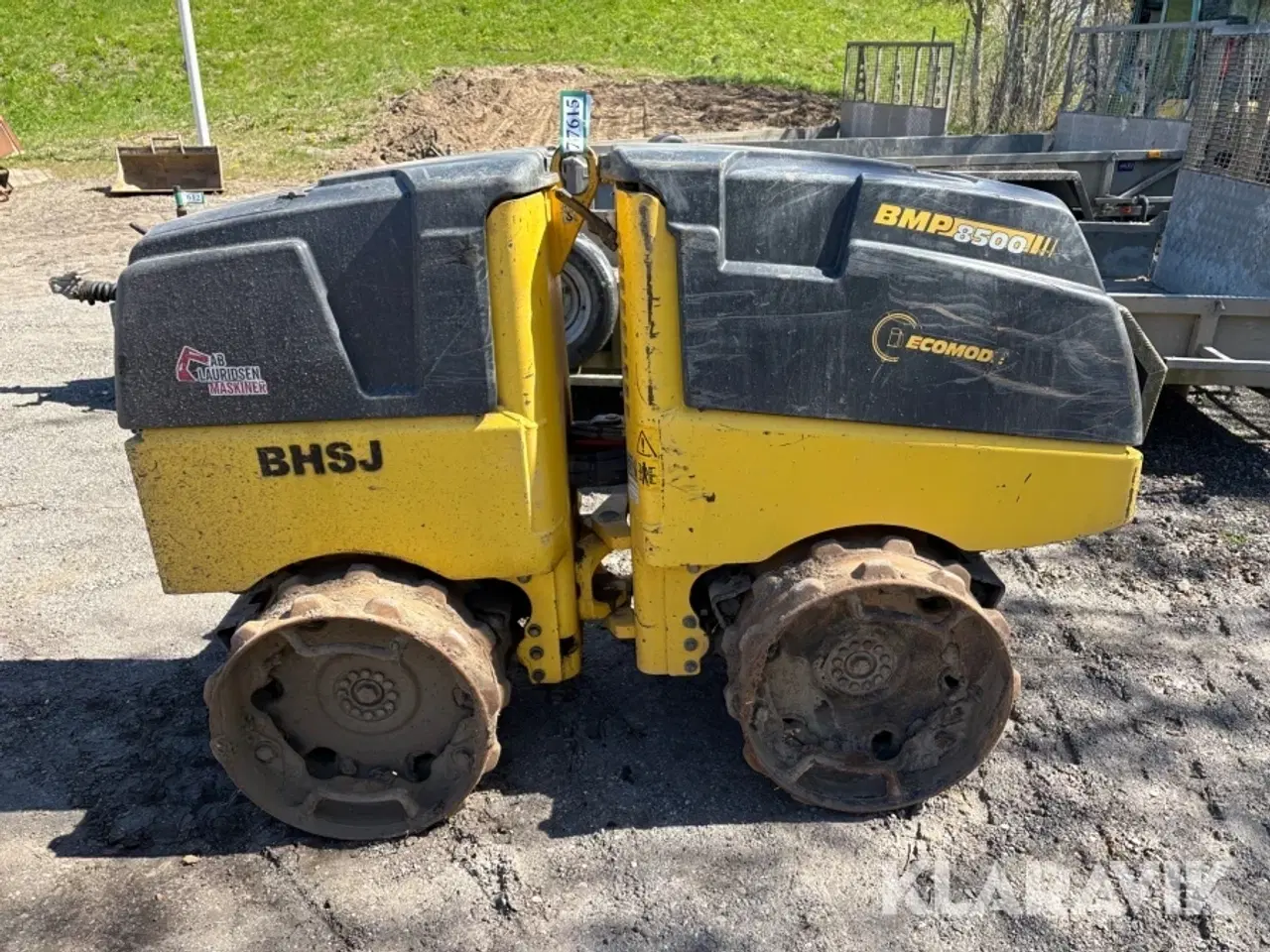 Billede 5 - Råjordskompaktor Bomag BMP 8500