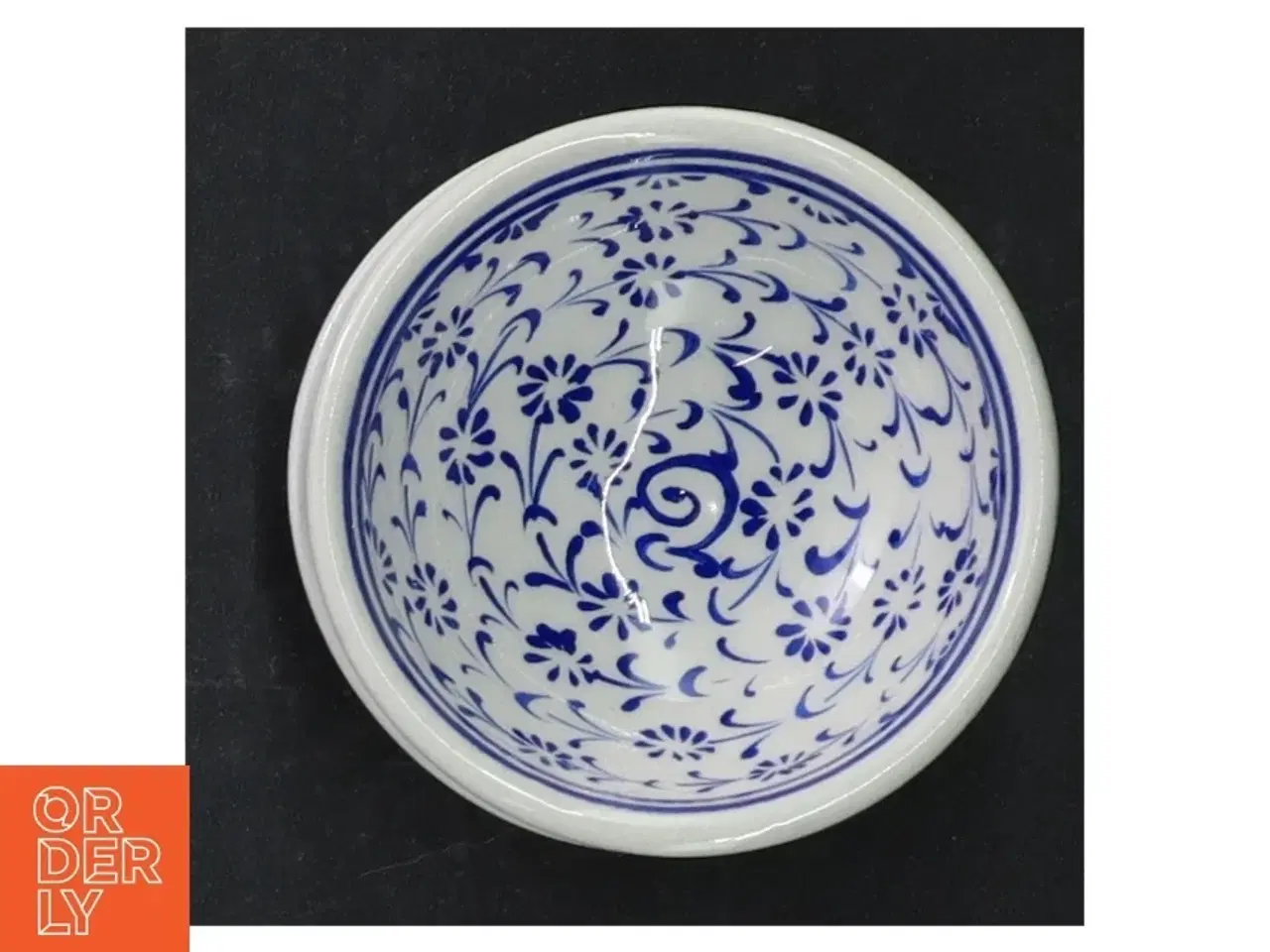 Billede 4 - Blå og hvid porcelænsskål (str. 8 cm)