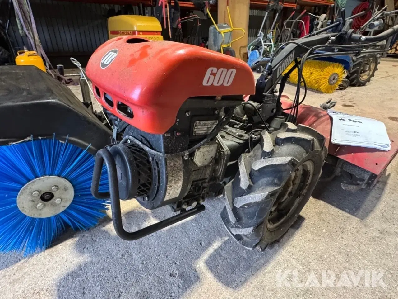 Billede 7 - Fræser med kost Nibbi 600