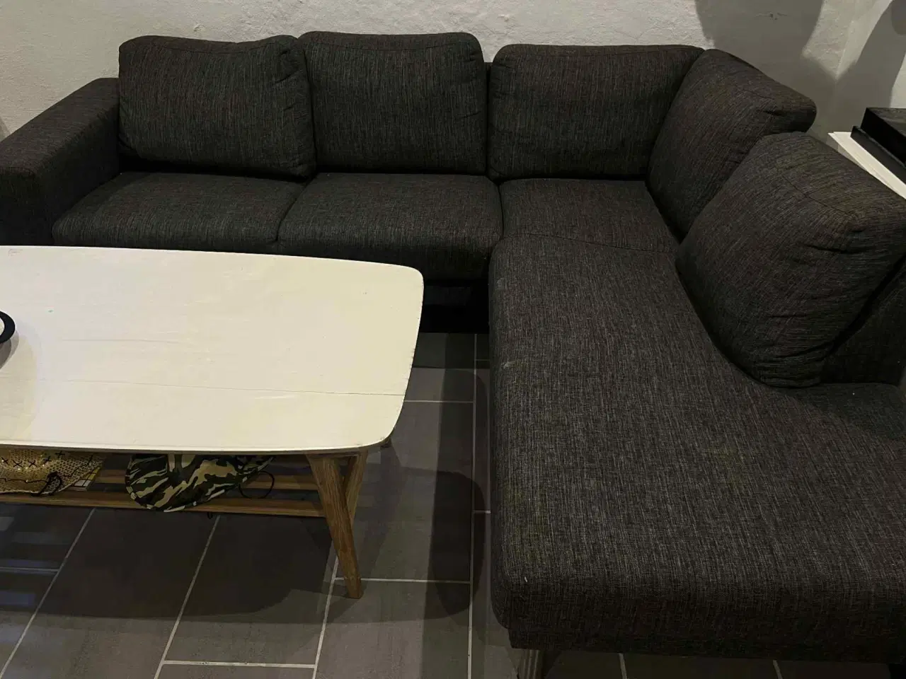 Billede 1 - Sofa med chaiselong 