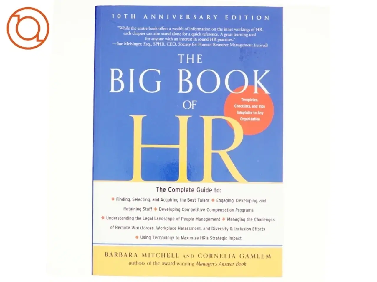 Billede 1 - The Big Book of HR, 10th Anniversary Edition af Barbara Mitchell, Cornelia Gamlem (Bog)