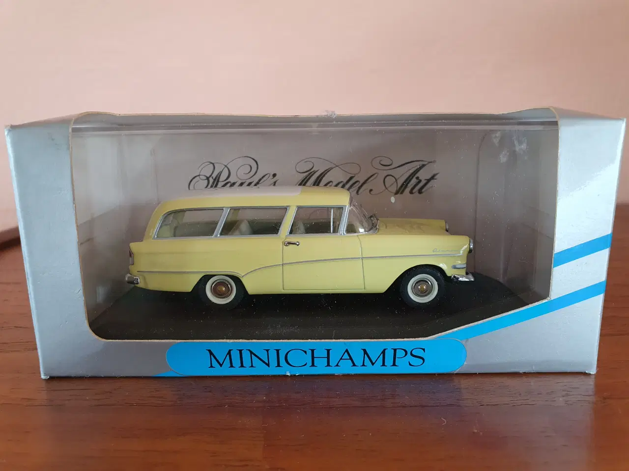 Billede 1 - MINICHAMPS - Gul Opel Rekord stationscar