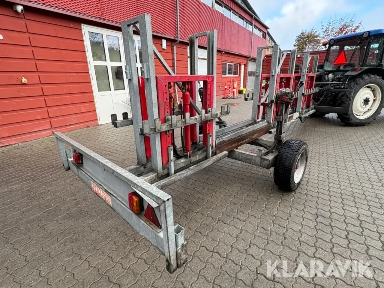 Billede 5 - Påhængsvogn Solus til skraldecontainere