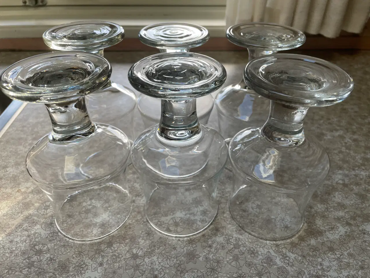 Billede 1 - 6 Hamlet Øl/Vand glas samlet pris 