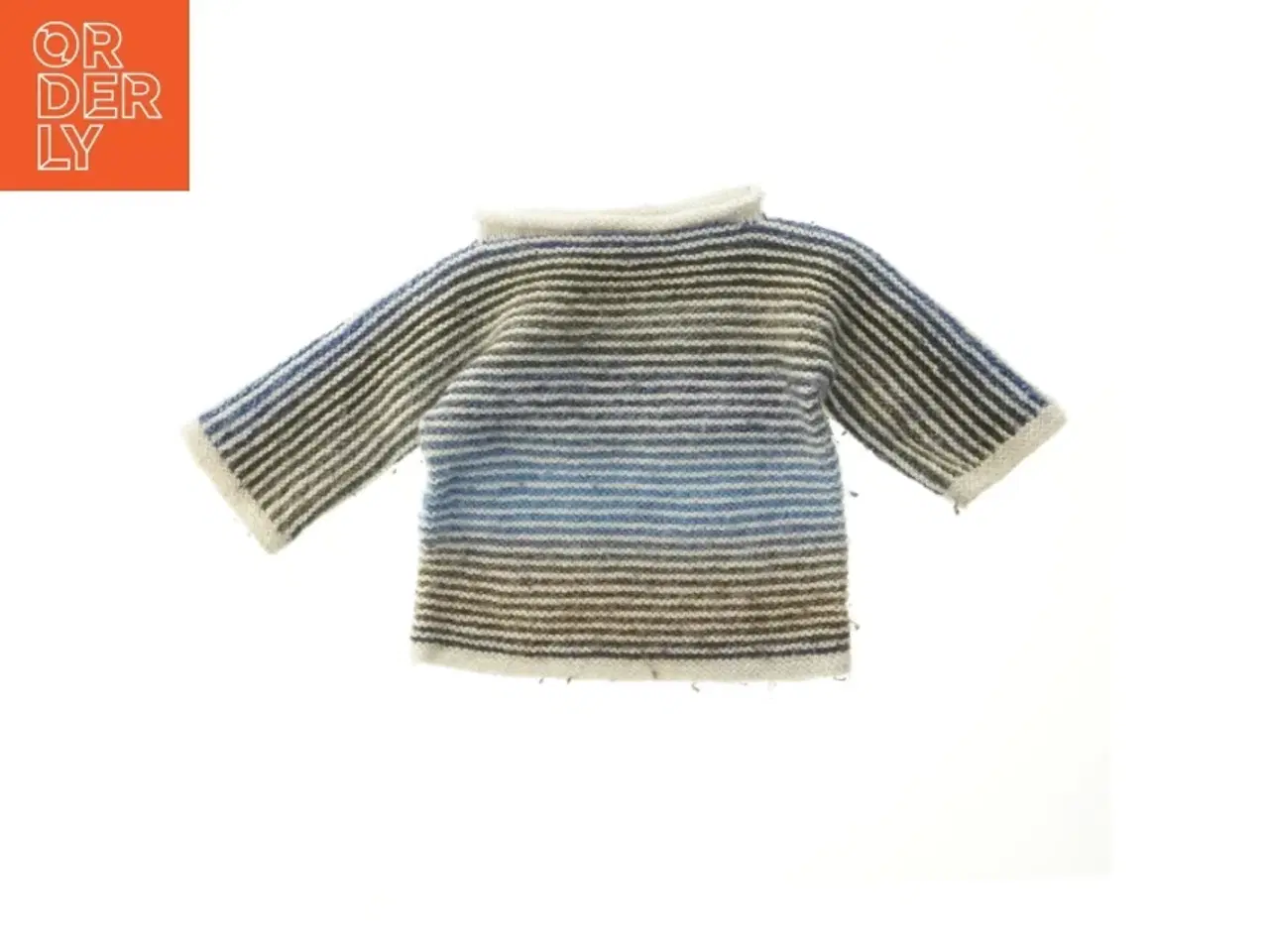 Billede 1 - HåndStrikket uldtrøje (str. Bryst, 27 cm. længde. 30 cm)