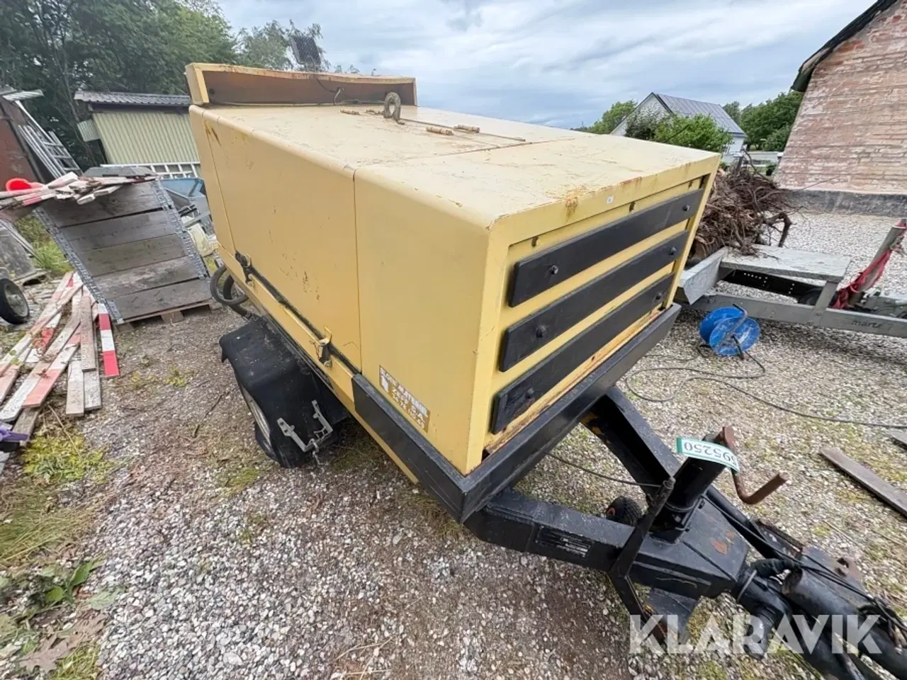 Billede 4 - Betonkanon med kompressor Putzmeister / Atlas Copco XAS 60