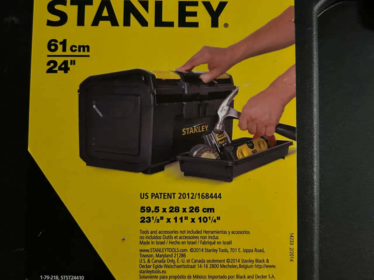 Billede 3 - Stanley værktøjskasse stor 61 cm.