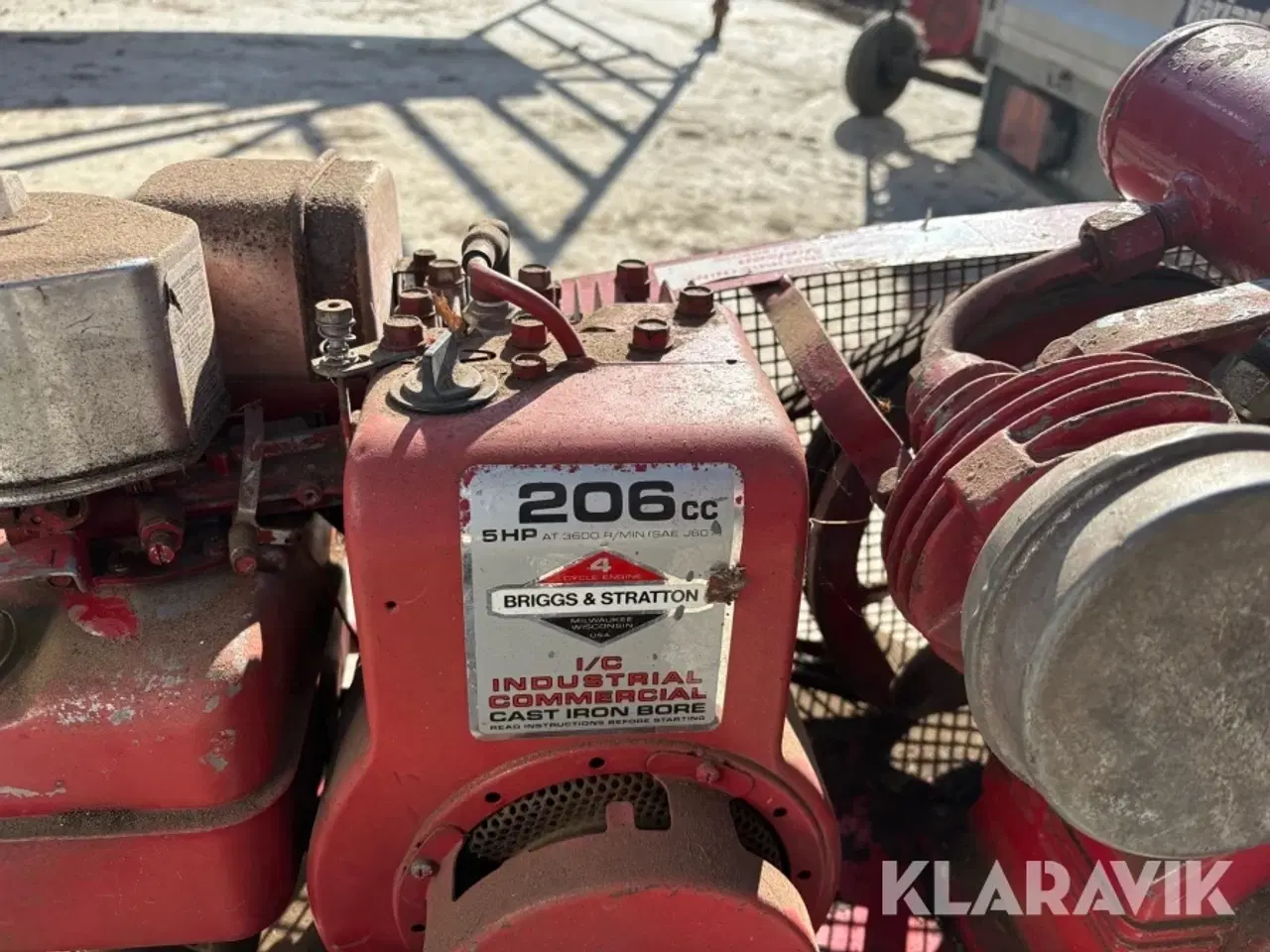 Billede 12 - Kompressor Brigss & Stratton 206cc 5Hp