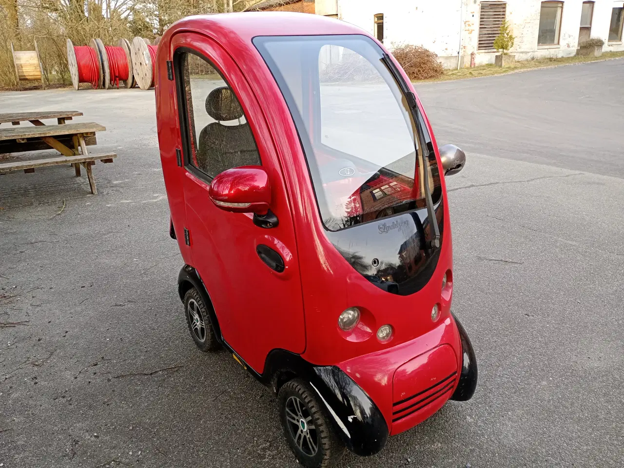 Billede 1 - Brugt el-kabinescooter sælges 15km/t