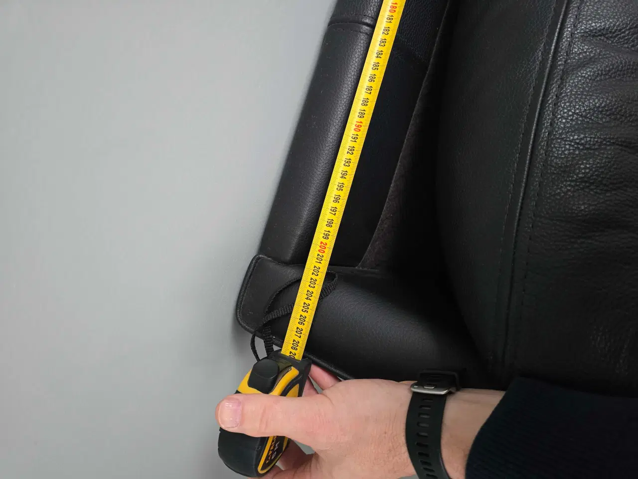 Billede 7 - Lædersofa 2 og 3 personers samt sofabord.