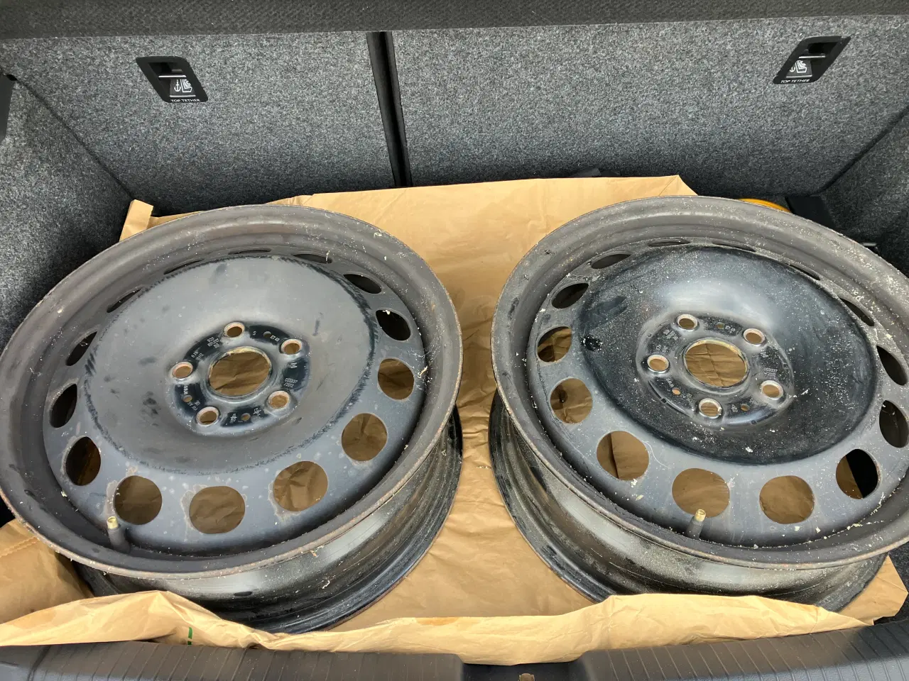 Billede 1 - 6" stålfælge 