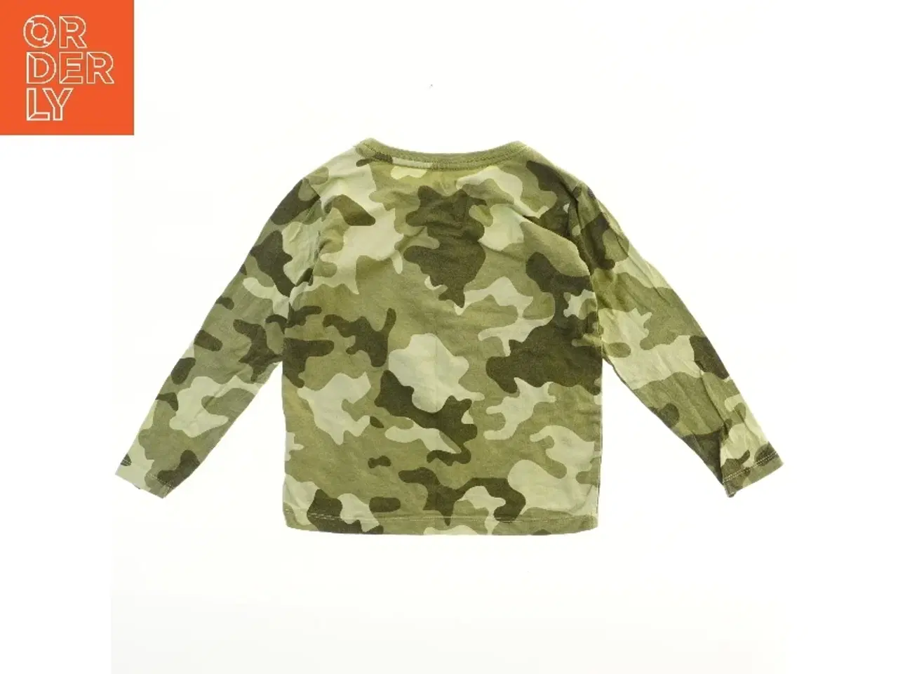 Billede 2 - Langærmet camouflagemønstret trøje med slange motiv fra VRS (str. 116)