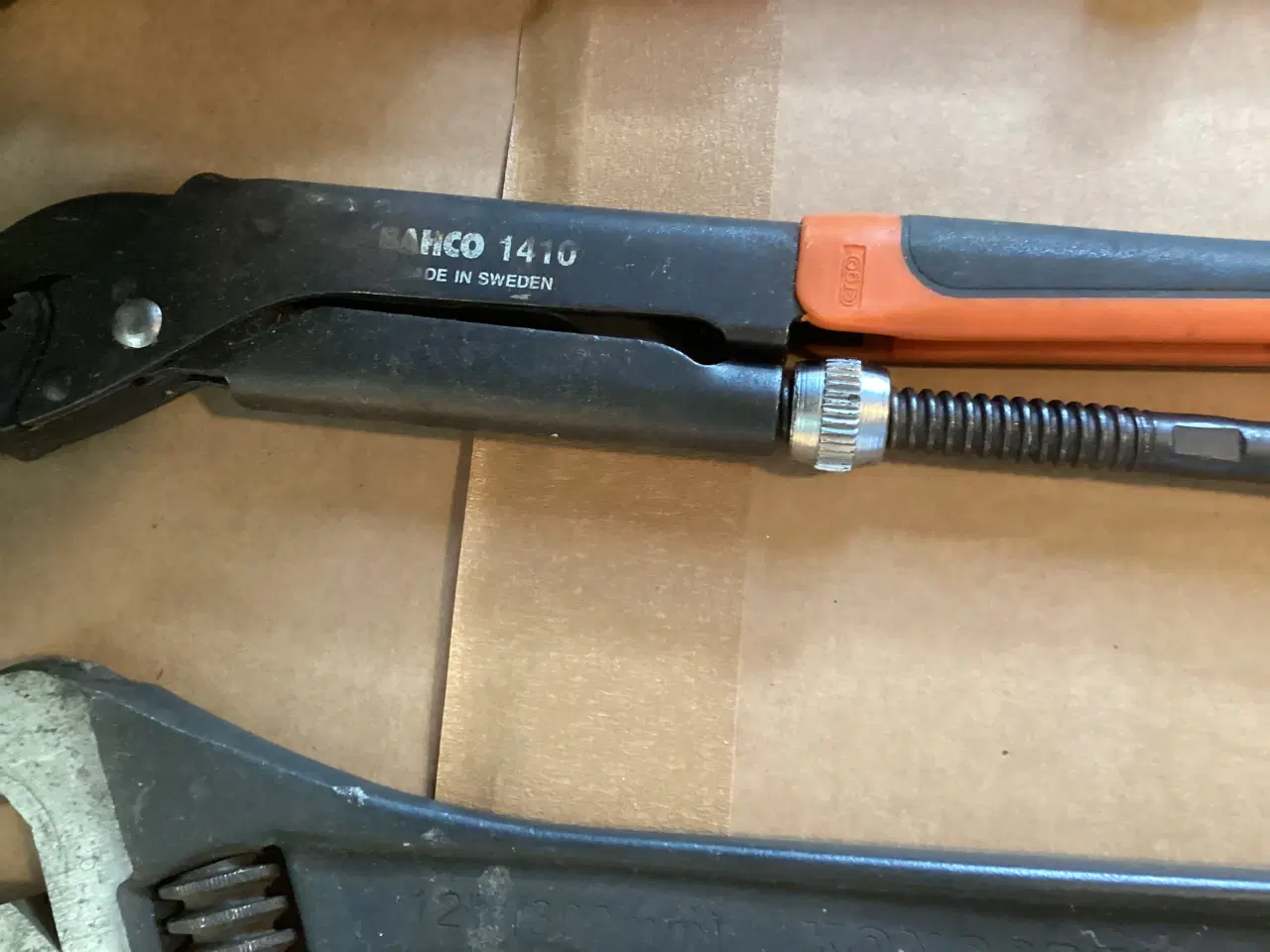 Billede 3 - Rørtænger og svensknøgle 