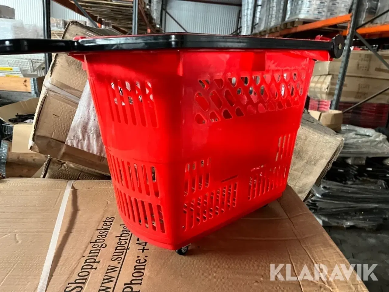 Billede 7 - Indkøbskurve på hjul - 70 styk