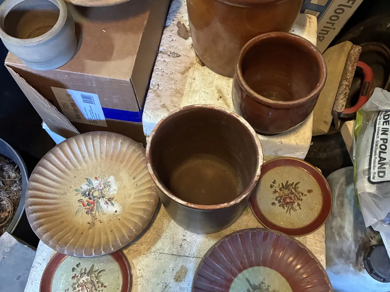 Billede 2 - Lerfade og krukker, 