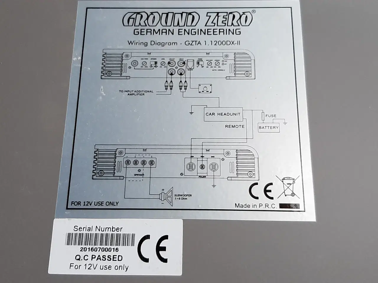Billede 5 - Bas forstærker