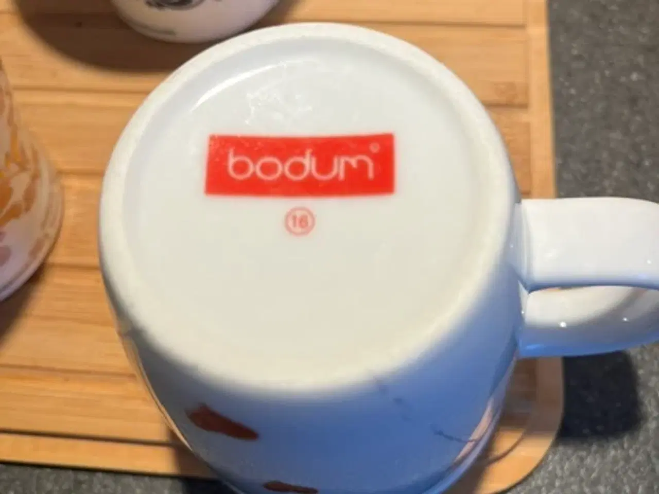 Billede 7 - Retro Bodum nr. 16 krus – Spillekort-motiv