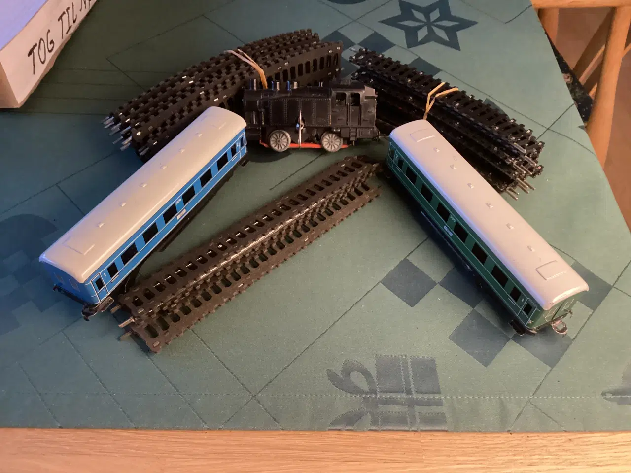 Billede 2 - Togbane med nøgleoptræk