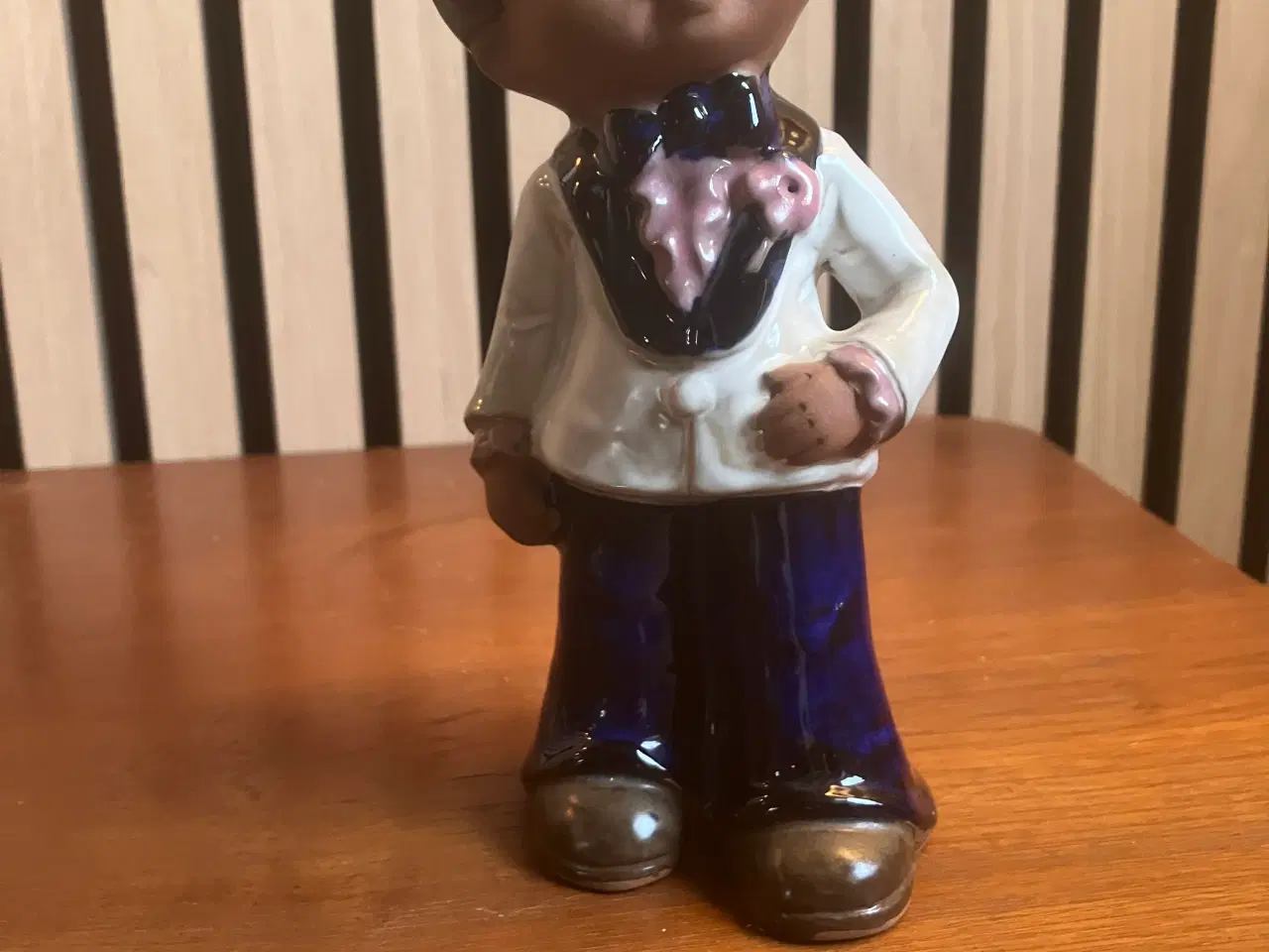 Billede 2 - Retro brudgom i glaseret keramik fra 1970'erne.