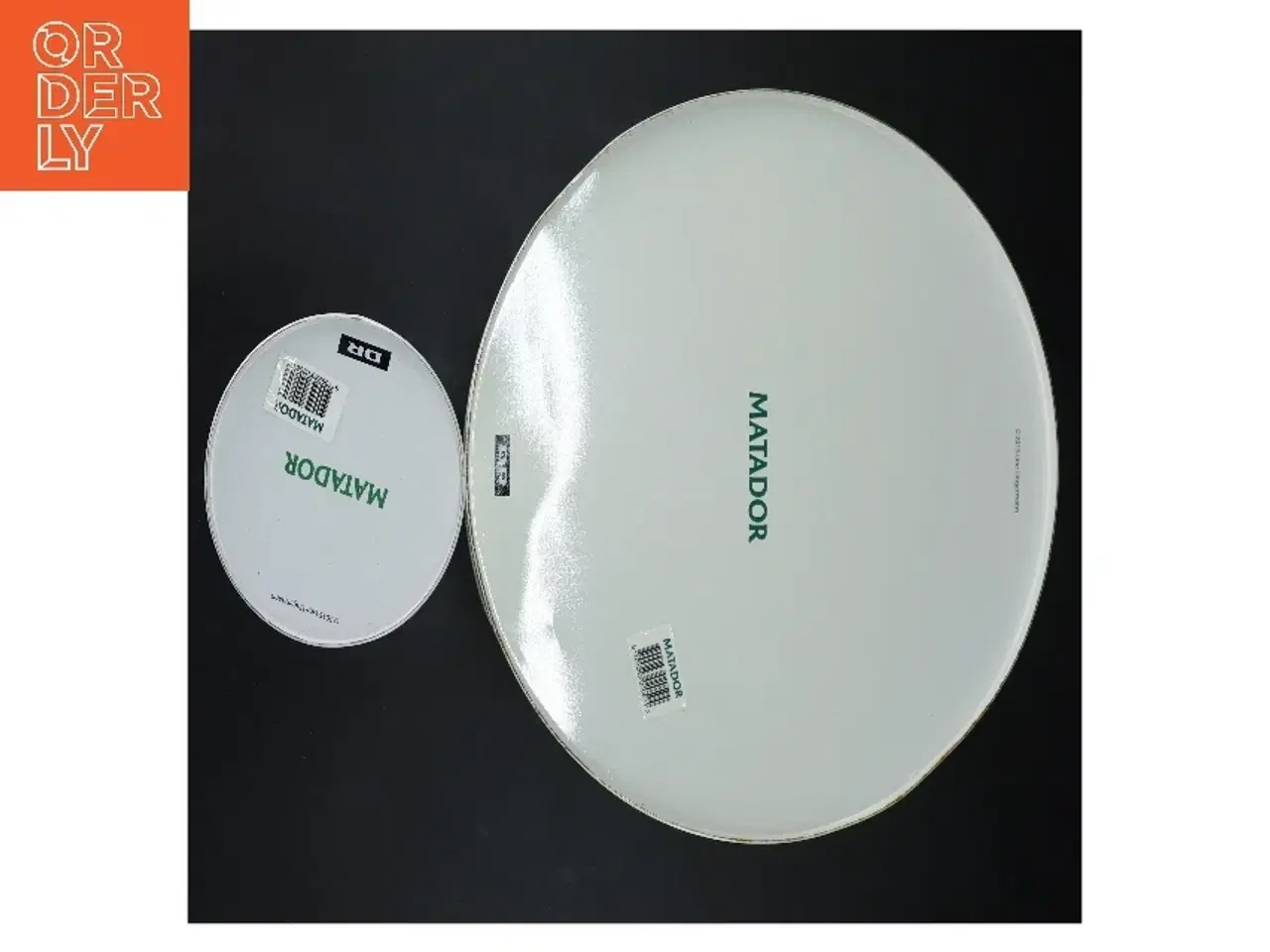 Billede 3 - Sæt af Matador opbevaringsdåser fra DR (str. ø 26 cm og 16 cm)