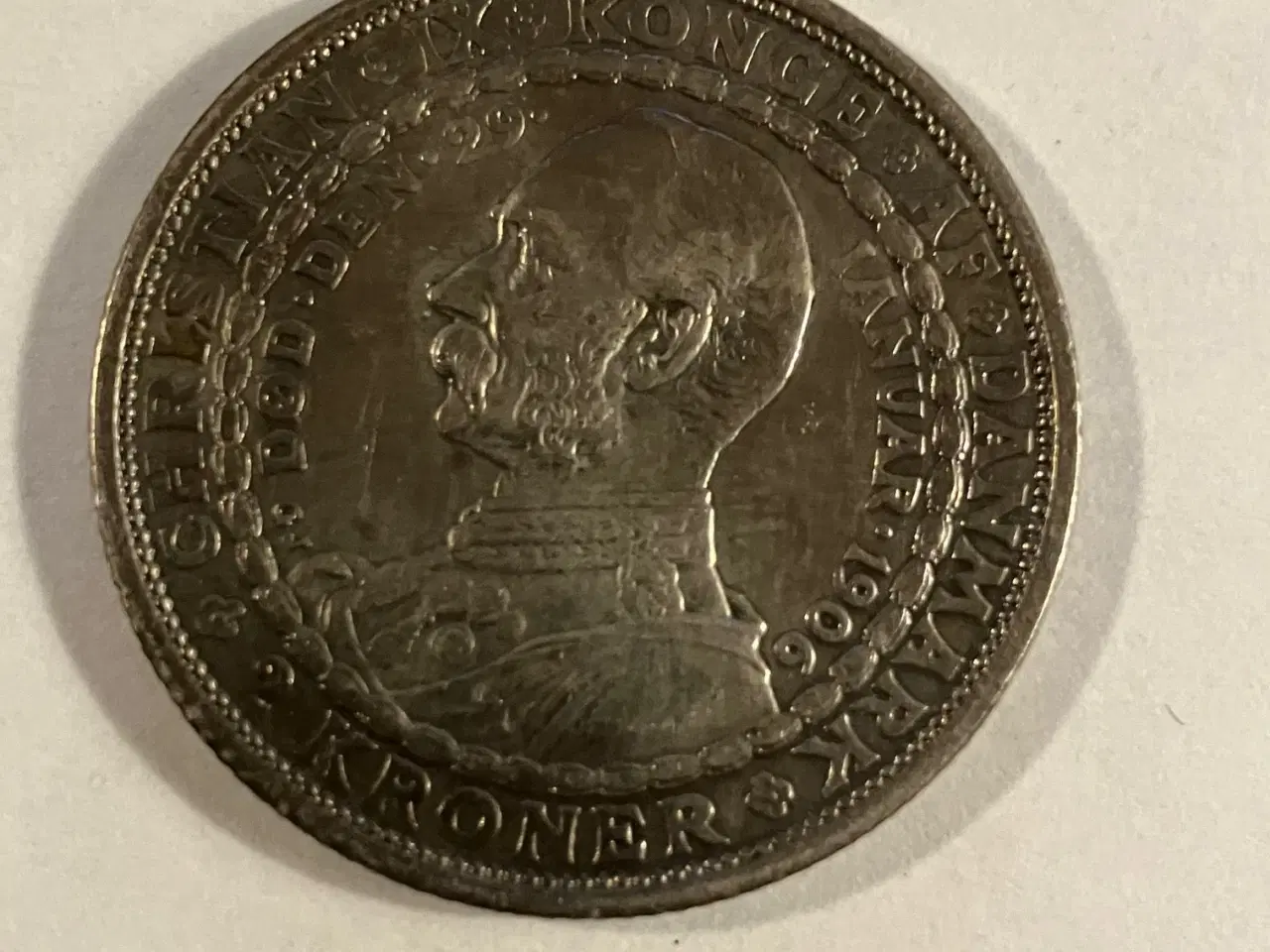 Billede 2 - 2 Kroner 1906 Danmark