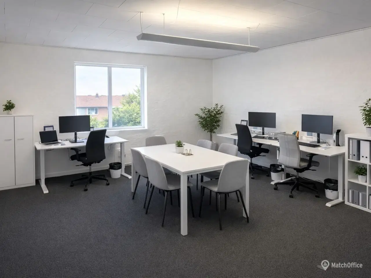 Billede 3 - Moderne kontor til leje med mange faciliteter nær bus.