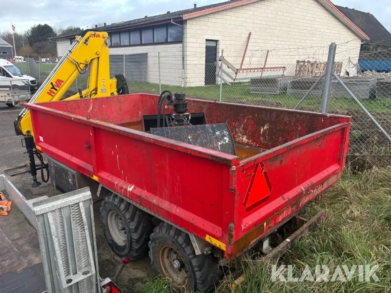 Billede 7 - Tipvogn med kran Navtek