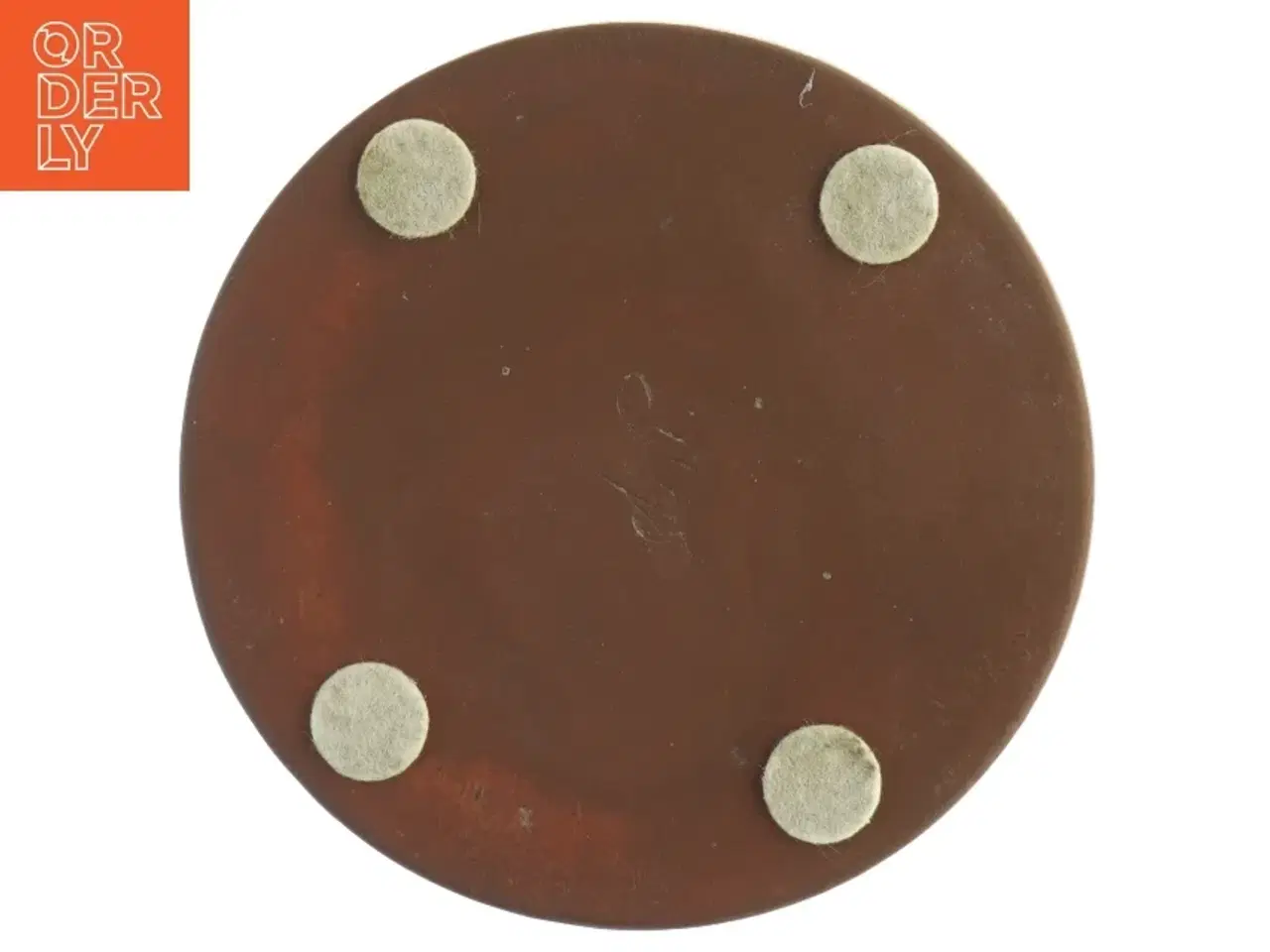 Billede 3 - Keramik skål med blå glasur (str. 16 cm i diameter. 3 cm)