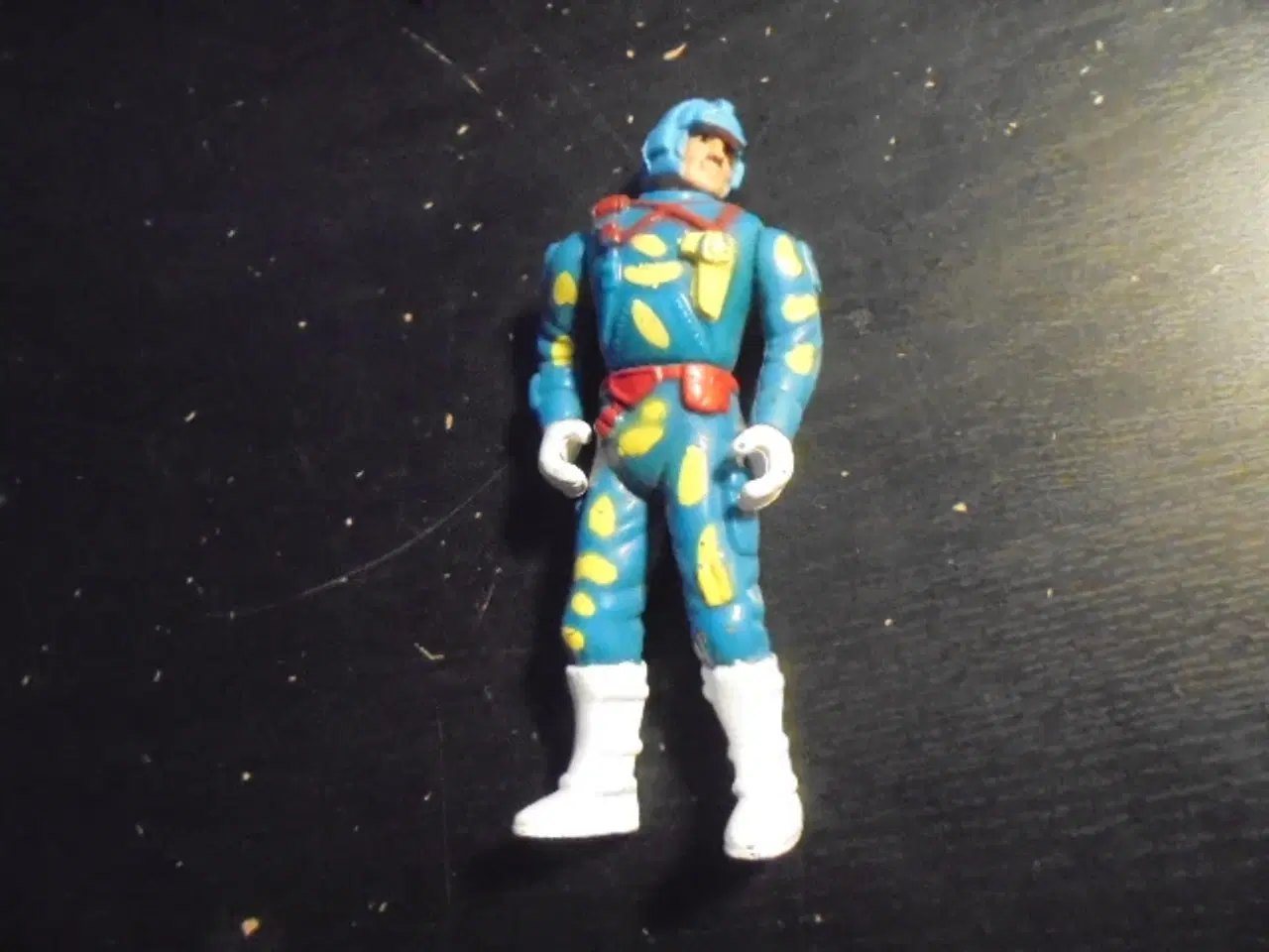 Billede 1 - Vintage blå G.I. Joe-figur fra 1980’erne 