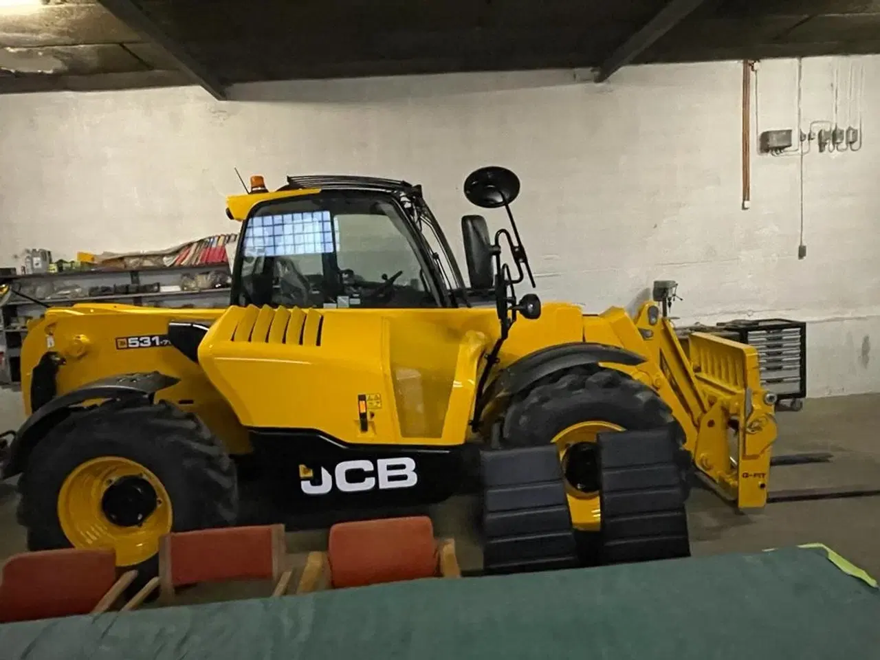 Billede 1 - JCB 531-70 ny årg. 2022, kun 200 timer, med meget udstyr.