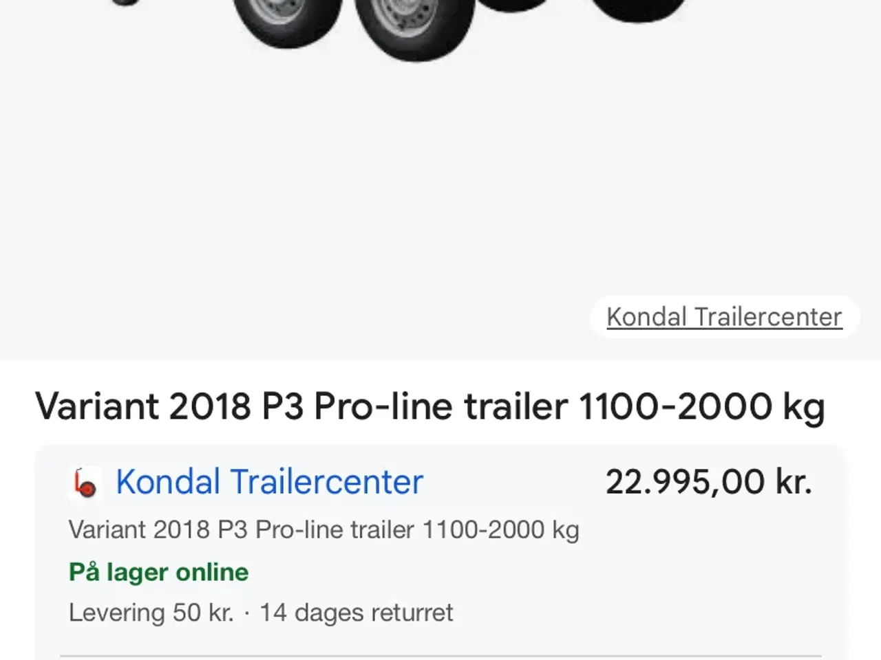 Billede 3 - Søger en større trailer 