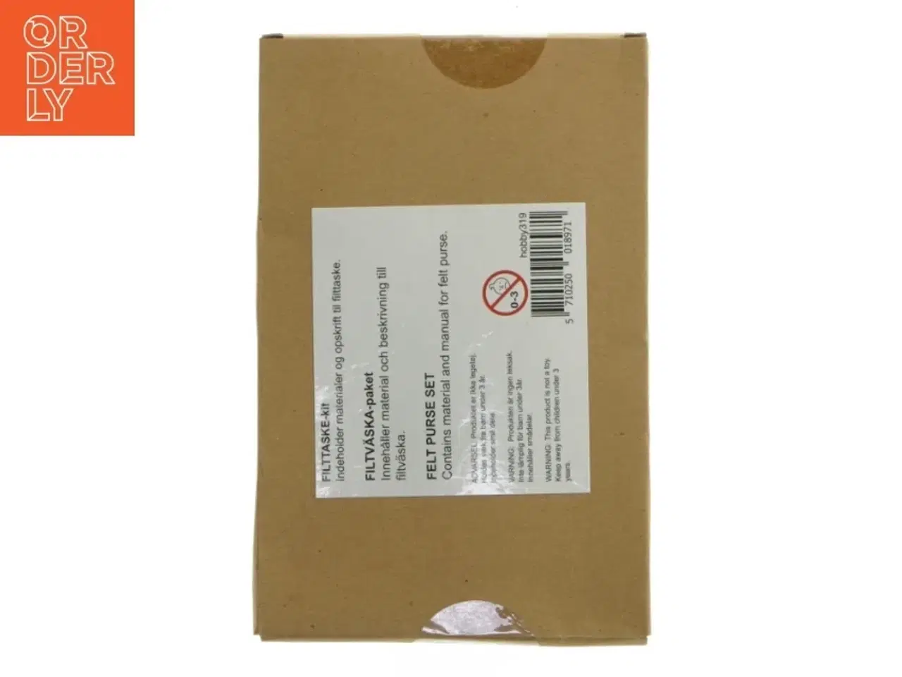 Billede 3 - Filt taske kit (str. 19x12 cm)