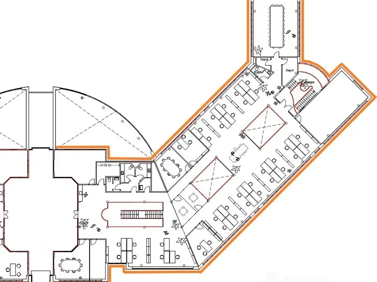 Billede 49 - Albertslunds flotteste kontor midt i en oase