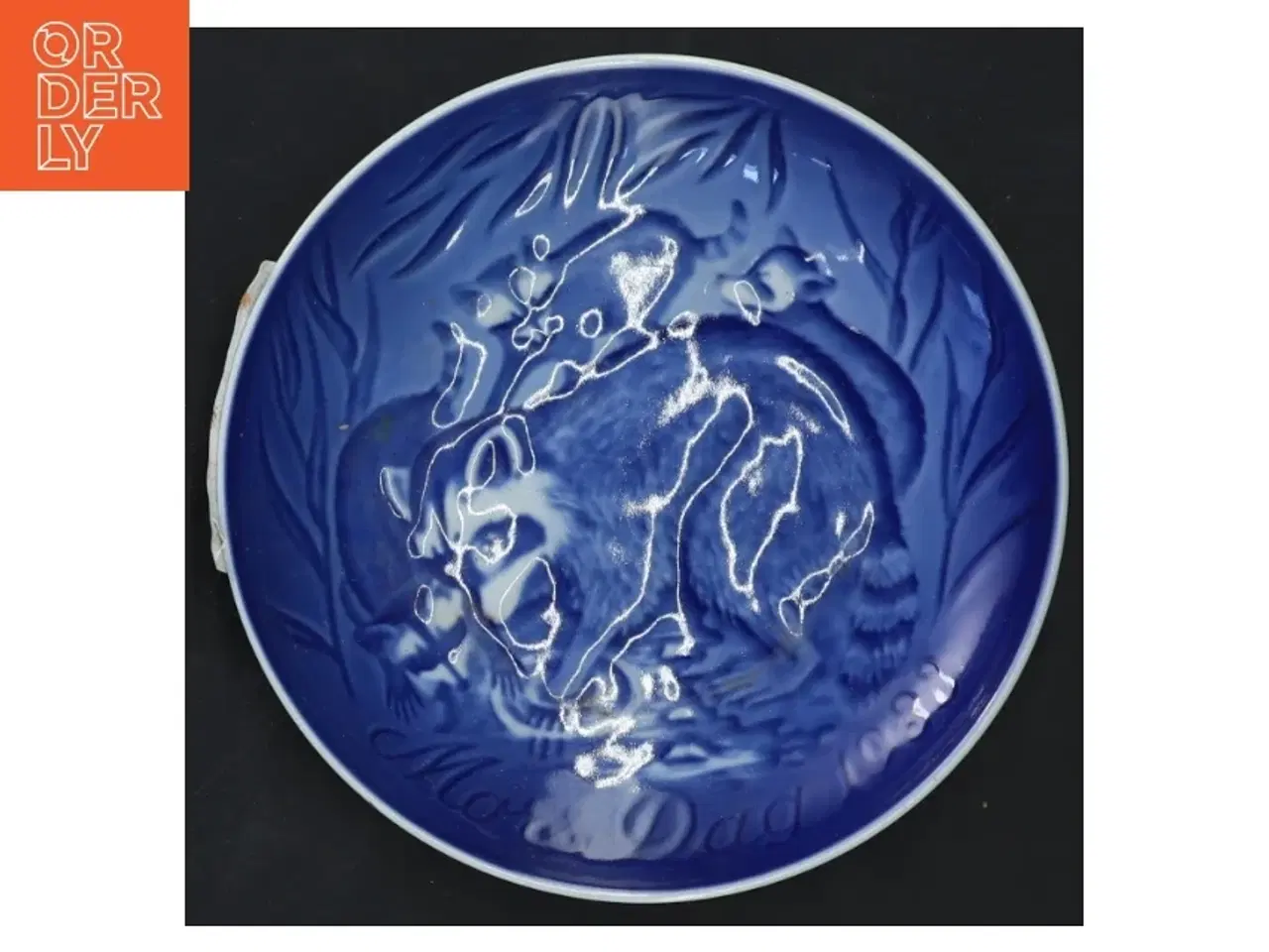 Billede 1 - Porcelænsmor&#39;s Dag tallerken 1983 fra B&G (str. Ø 15 cm)