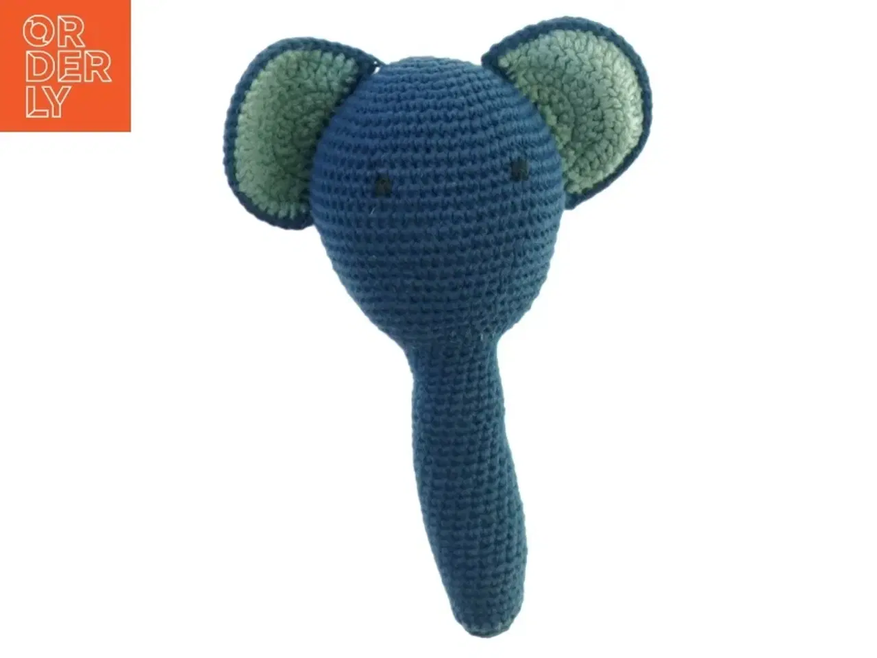 Billede 1 - Hæklet bamserangle (str. 16 x 12 cm)