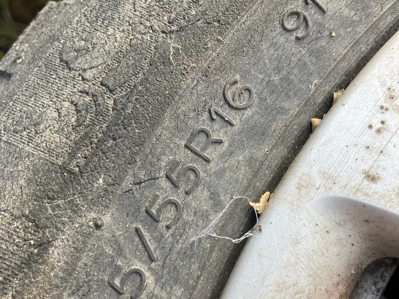 Billede 3 - Alufælge med vinterdæk