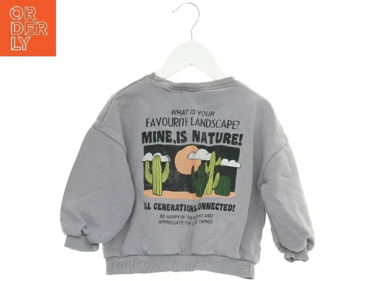 Billede 2 - Sweatshirt fra Zara (str. 98 cm)