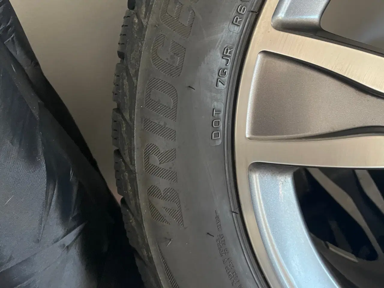 Billede 2 - Mercedes fælge med vinterdæk