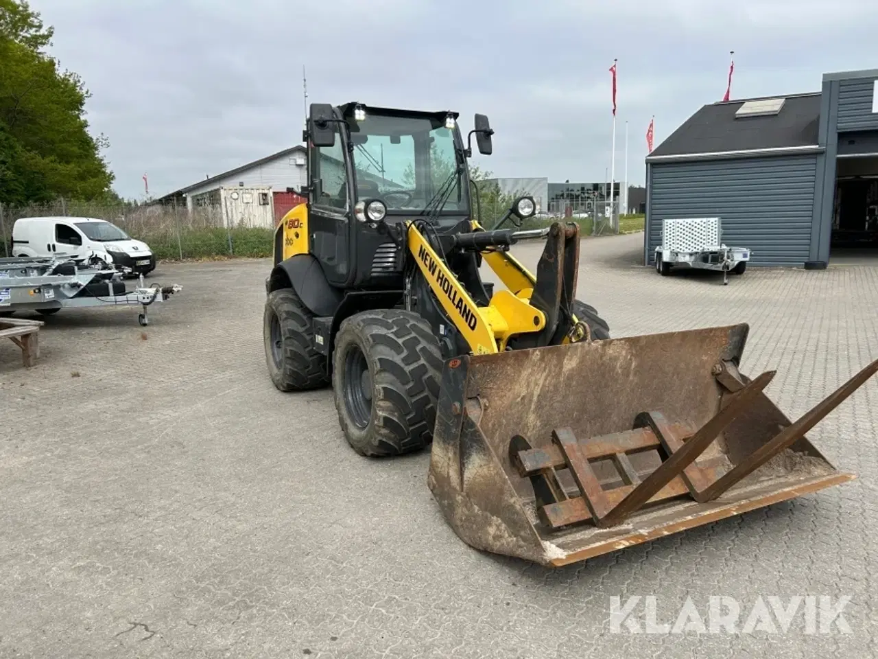 Billede 2 - Gummiged New Holland W80C
